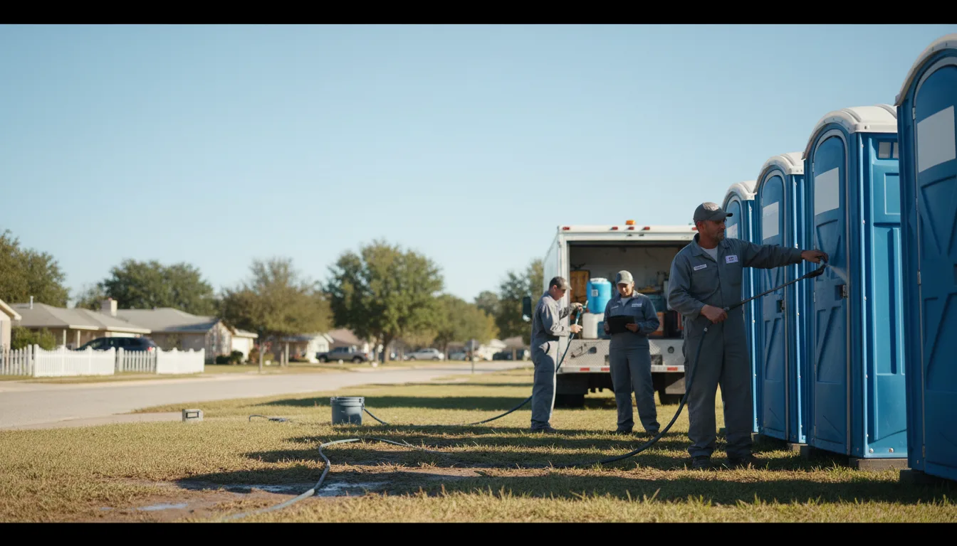 Long-Term Portable Toilet Rental in Lankin, ND near me